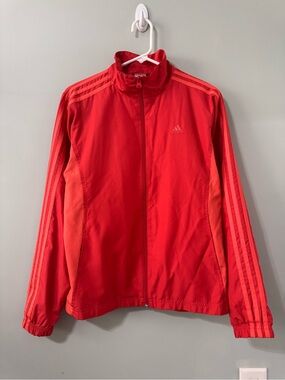 Vintage Y2K Adidas Women’s Sporty Lightweight Windbreaker Jacket Sz L